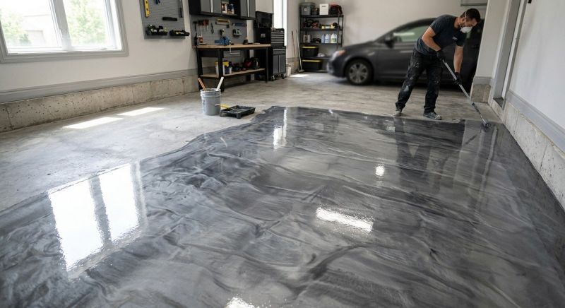 Basement Floor Epoxy Service in Annapolis, MD