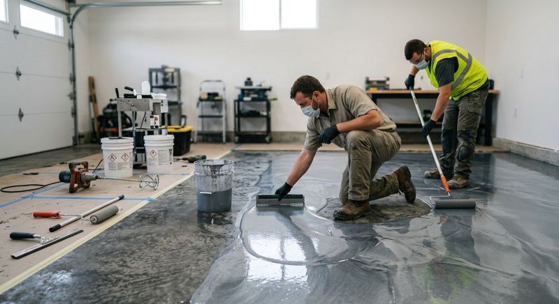 Concrete Floor Coating Service in Annapolis, MD