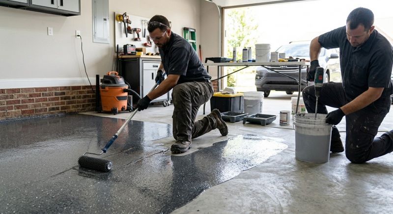 Epoxy Floor Coating Service in Annapolis, MD