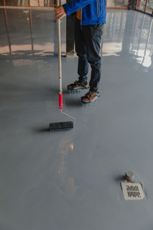 Garage Floor Staining in Fairfax, VA