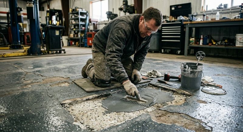 Residential Floor Coating in Loudoun County, VA
